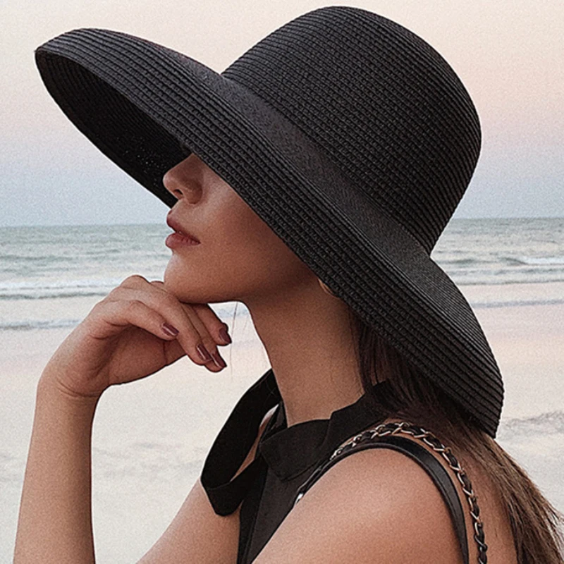 Hat Floppy Wide - 2023 Neuer Sommer Damen Einfarbiger Breiter