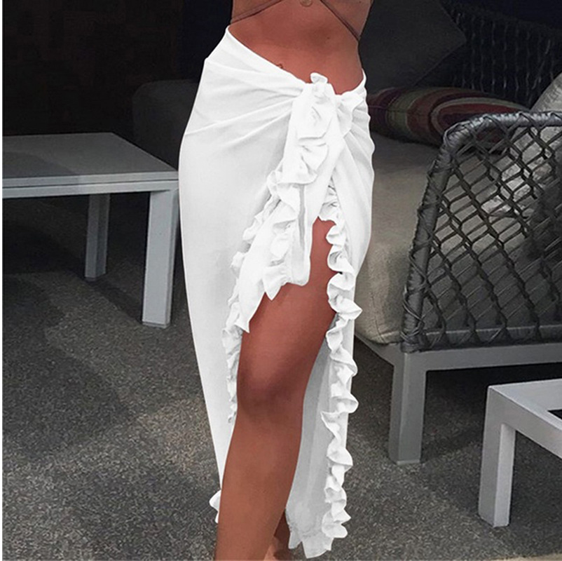 5 Farben Rüschen Sarong für Fr – Cover Up Kaftan Bewertung und Preis