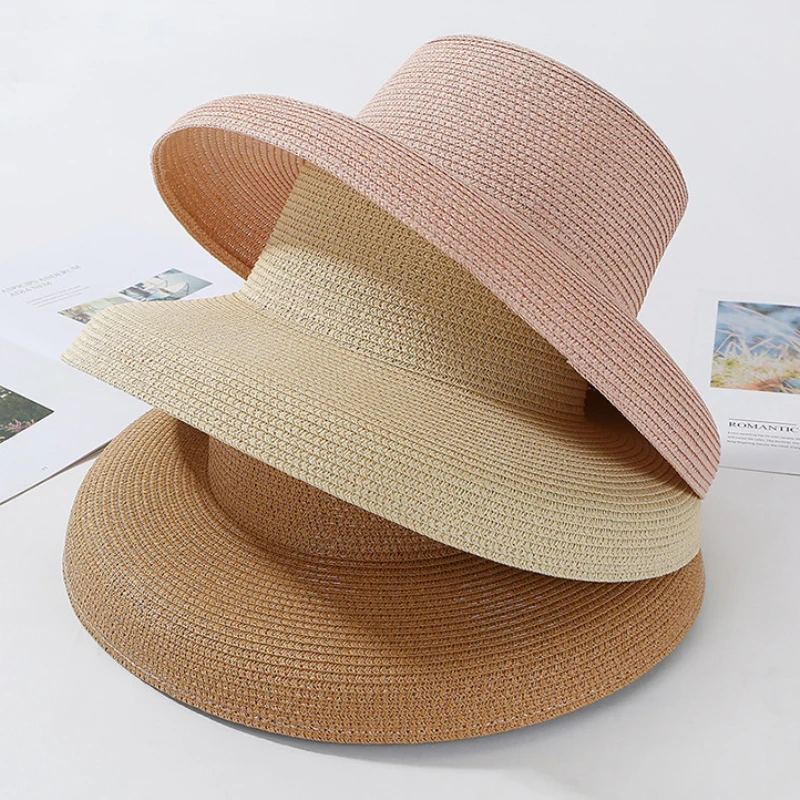 2023 Neuer Sommer Damen Einfar – Hat Floppy Wide Bewertung und Preis
