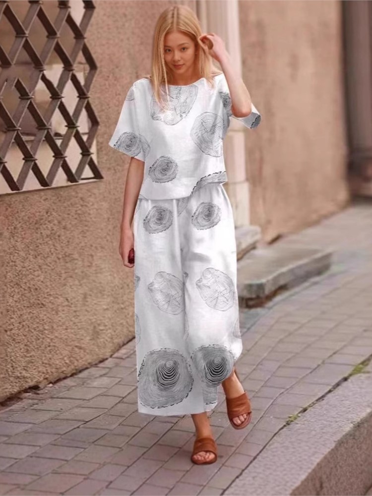 2025 frühling Sommer Neue Plus – Linen Pant Wide Bewertung und Preis