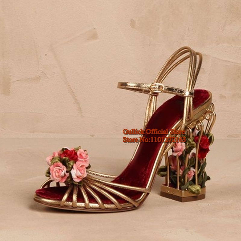 Luxus Vogelkäfig Damen Sandale – Sandal Strappy Heeled Bewertung und Preis