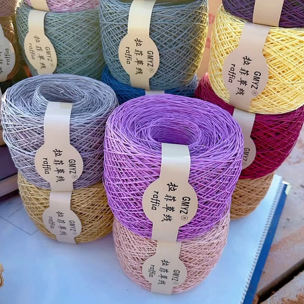 220 m/Rolle, waschbar, japanis – Crochet Bag Raffia Bewertung und Preis
